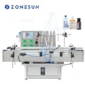 ZS-DTMP4Y Automatic Magnetic Pump Essential Oil Liquid Filling Machine