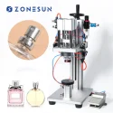 ZS-YG08 Semi-Automatic Pneumatic Perfume Bottle Crimping Tool