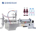 ZS-YT1 Semi-Automatic Hair Conditioner Liquid Piston Filling Machine