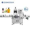 ZS-VTCM1 Automatic Ex-proof Hand Sanitizer Bottle Capping Machine