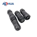 AHUA M20 Power Signal Wire Male Feamle 5PIN Assembly Waterproof Cable Connector