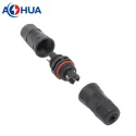3pin M15 L type assembly waterproof connector