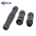 2pin M12 wire to wire assembly waterproof connector