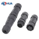 5pin M12 wire to wire assembly waterproof connector