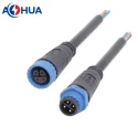 4pin M15 waterproof cable connector