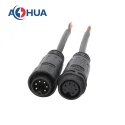 6pin M20 injection male female cable connector