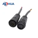 8pin M20 injection male female cable connector