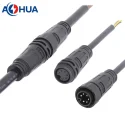 2+4pin M20 injection male female cable connector