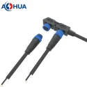 1 to 2 M15 LED street light module standard male female cable splitter