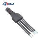 Led lighting 1 to 5 wire solution screw type M16 connector