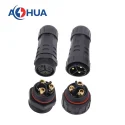 Feeding system power 35A 3pin M29 waterproof IP68 cable male female connector