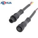 Electronic equipment M12 5 pin waterproof male female connector