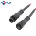 Signal wire metal type M12 6pin male female connector
