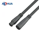 E-bike wire M10 6pin 26AWG male female cable connector