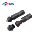 8pin M12 electrical wire male female waterproof plug for PCB panel