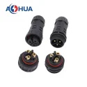 Feeding systemg power cable joint M25 3pin wire male female waterproof connector