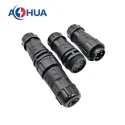 Control system power signal wire IP67 waterproof male female connector