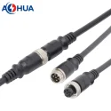 M12 aviation connector 6pin 1