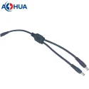 AHUA YP-03 quick connect male female 20 22 24AWG wire 1 to 2 DC cable connector