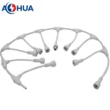 AHUA plant grow lighting power cable customize waterproof male female multiple branches connector