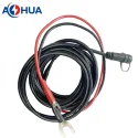 AHUA vehicle charging cigarette lighter plug cable watarproof male female 0.5mm 2 pin wire connectors