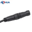 AOHUA M20 3 pin 1.0 1.5mm wire male female waterproof cable power cord connectors for led lamps