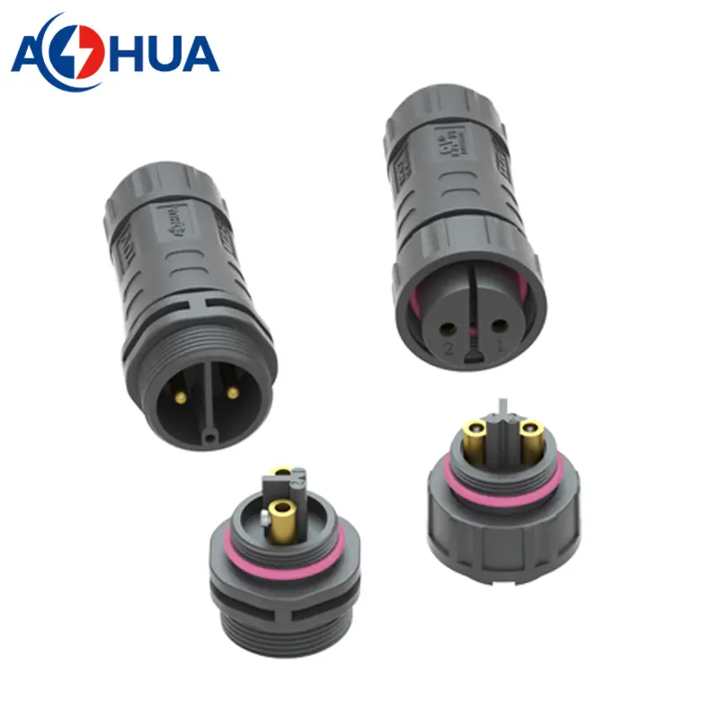 10 PCS 12V 2 Pin Cable Wire Connector Plug Waterproof Sealed For Electrical  Car