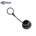 AOHUA M16 assembly connector male female waterproof plug dust cap with outer threads