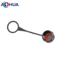 AOHUA M12 waterproof connector dust cap with inside threads