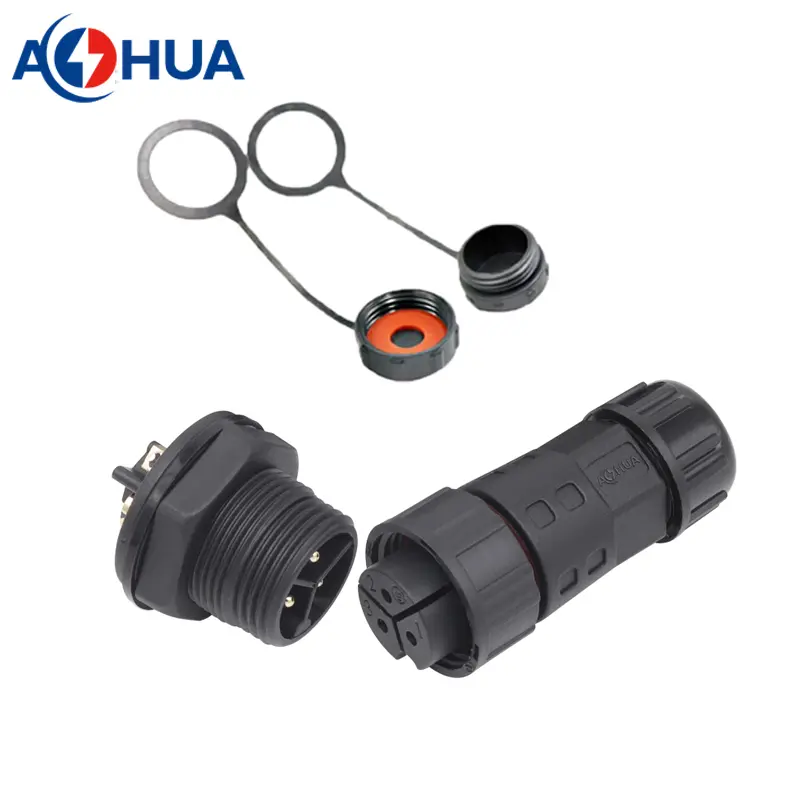 AOHUA pump control system power screw wire male panel mount to 