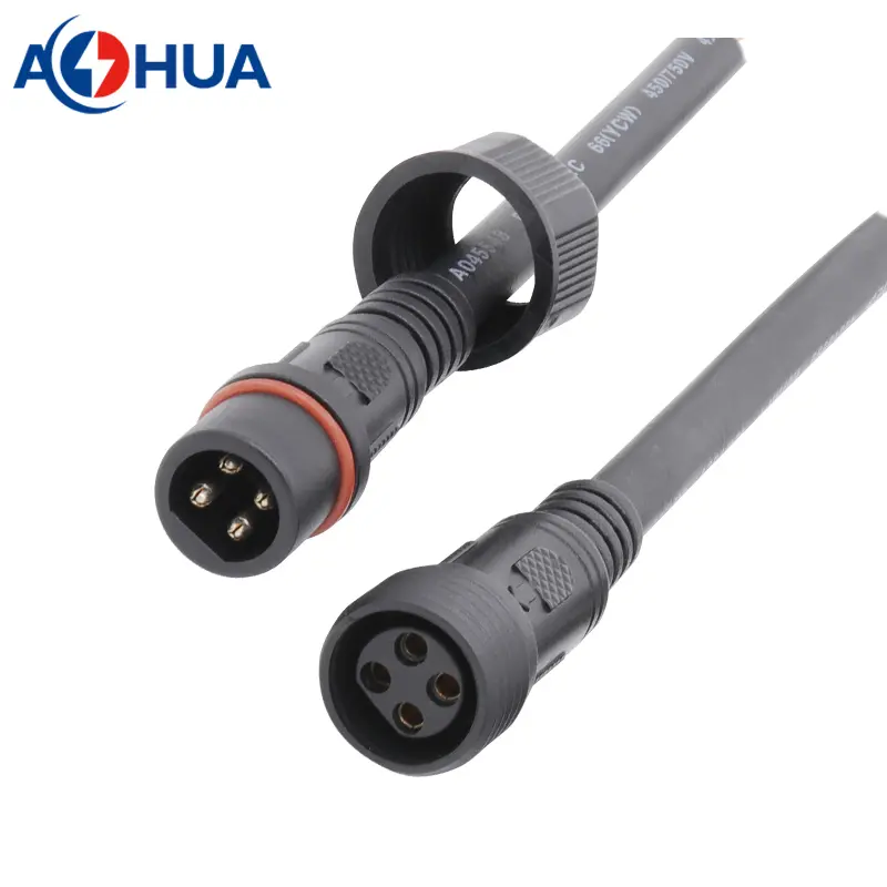 M19-4pin-cable-connector