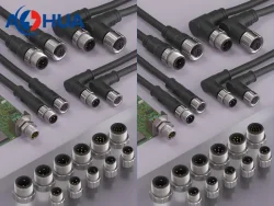 Guide of waterproof sensor connector cables