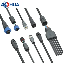 Waterproof 2 Pin Power Connector Cable Designing-power Cord Connector Solution