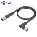 Temperature And Humidity Sensor Wire Extension Cable Male Female 3 Pin 22AWG Waterproof Connector M8