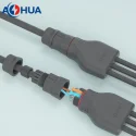 Waterproof Plug Connector Used In Power Connection For Outdoor Or Indoor