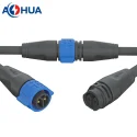 Agriculture Pump Motor Male Female IP67 2pin Waterproof Connector With Cable