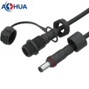 AOHUA Customized DC Power Wiring Waterproof Cable Solution Male Female Connector 5.5*2.1 5.5*2.5 mm