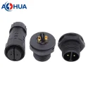 Junction Box 15A M20 Panel Mount Male Female IP67 Waterproof Cable Connector 2pin