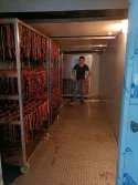 Cured meat drying 