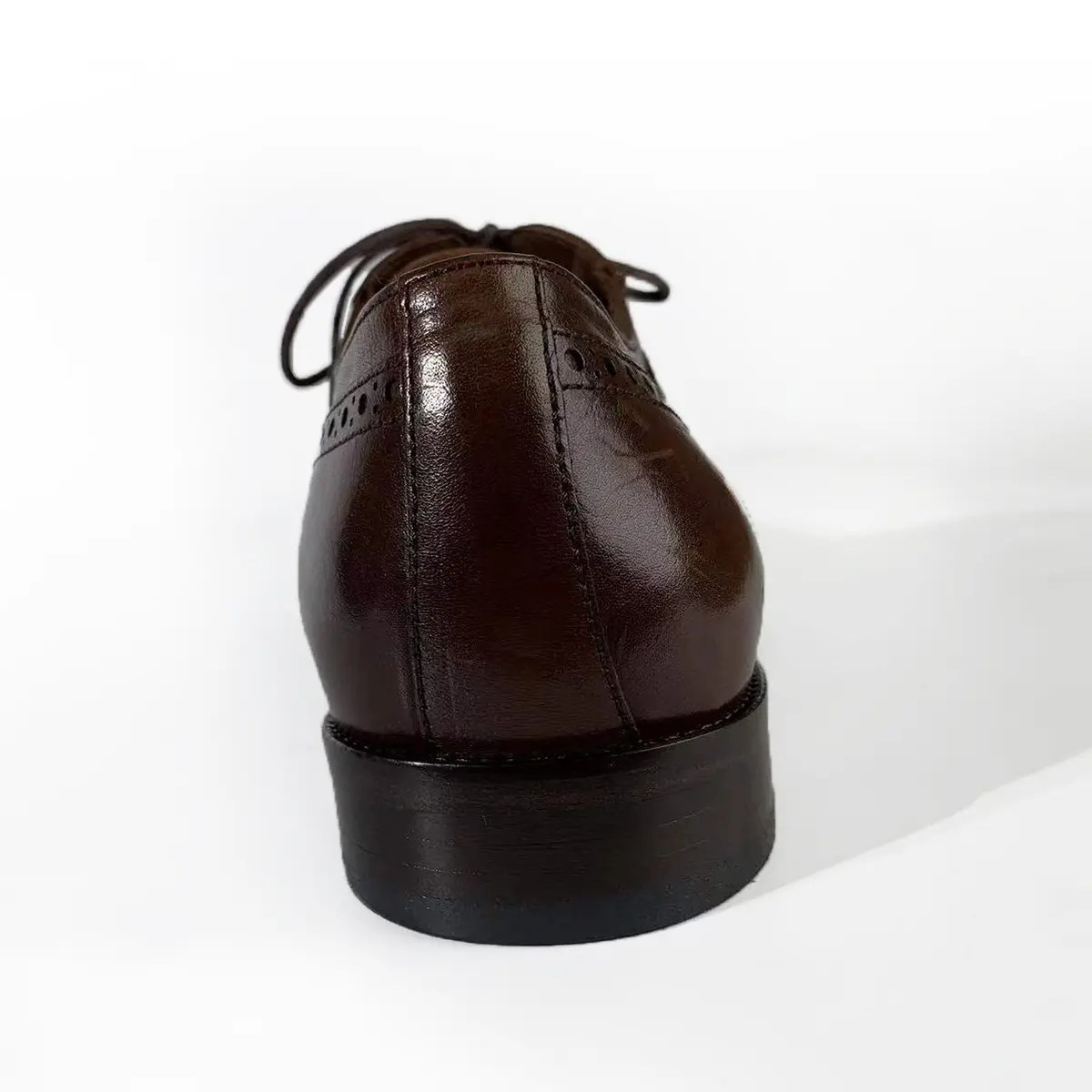 Wholesale height 7cm men dress shoe in burgundy genuine leather
