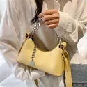 Fashion Design Leather Shoulder Bags for Women 2022 New Luxury Waterproof Handbag and Purse with Pendant18