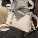 Fashion Design Leather Shoulder Bags for Women 2022 New Luxury Waterproof Handbag and Purse with Pendant17