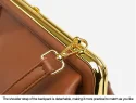 High Quality Leather Shoulder Bags for Women 2021 Luxury Designer Handbag Leisure Simple Crossbody Saddle Bag34