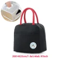 Portable Lunch Bag Office Food Insulated Handbag Bento Thermal Pouch Outdoor Picnic Fruit Drink Keep Fresh16