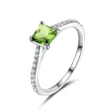 Green Emerald Gemstone Rings for Women Genuine 925 Sterling Silver Fashion May Birthstone Ring Romantic1 (11)