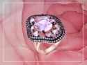 925 Silver Created Pink Morganite Rings for Women Stackable Wedding Statement Sterling Silver Fine Jewelry1 (6)