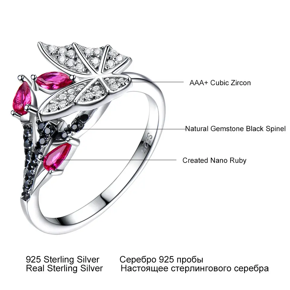 Solid-925-Sterling-Silver-Rings-For-Women-Natural-Black-Spinel-Ruby-Gemstone-Fashion-Unique-Butterfly (5)