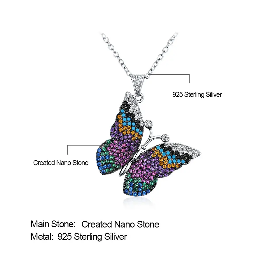 925-Sterling-Silver-Pendant-Necklaces-Luxy-Colorful-Butterfly-Statement-Vintage-Jewelry-For-Women-With-Chain (5)