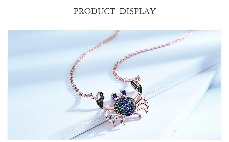 925-Silver-Colorful-Crab-Chain-Necklace-Real-925-Sterling-Silver-Necklaces-For-Women-Party-Gift (8)