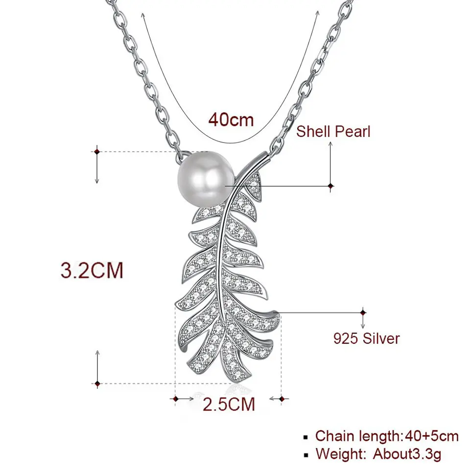Feather-Real-925-Sterling-Silver-Necklace-Zircon-Pearl-Chain-Necklaces-For-Women-Romantic-Wedding-Gift (3)